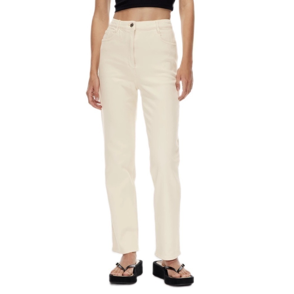 NWT Wilfred |  Free The Melin Pant High-Waisted Twill Pants Size 12 Short